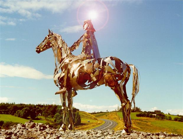 Curlew Mountains Sculpture