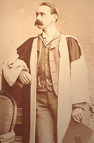 Douglas Hyde Graduating from Trinity College