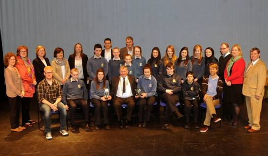Overall winners St. Nathy's College, Ballaghaderreen