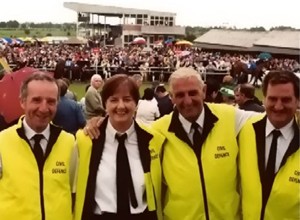 Civil Defense staff, present at the Roscommon Races