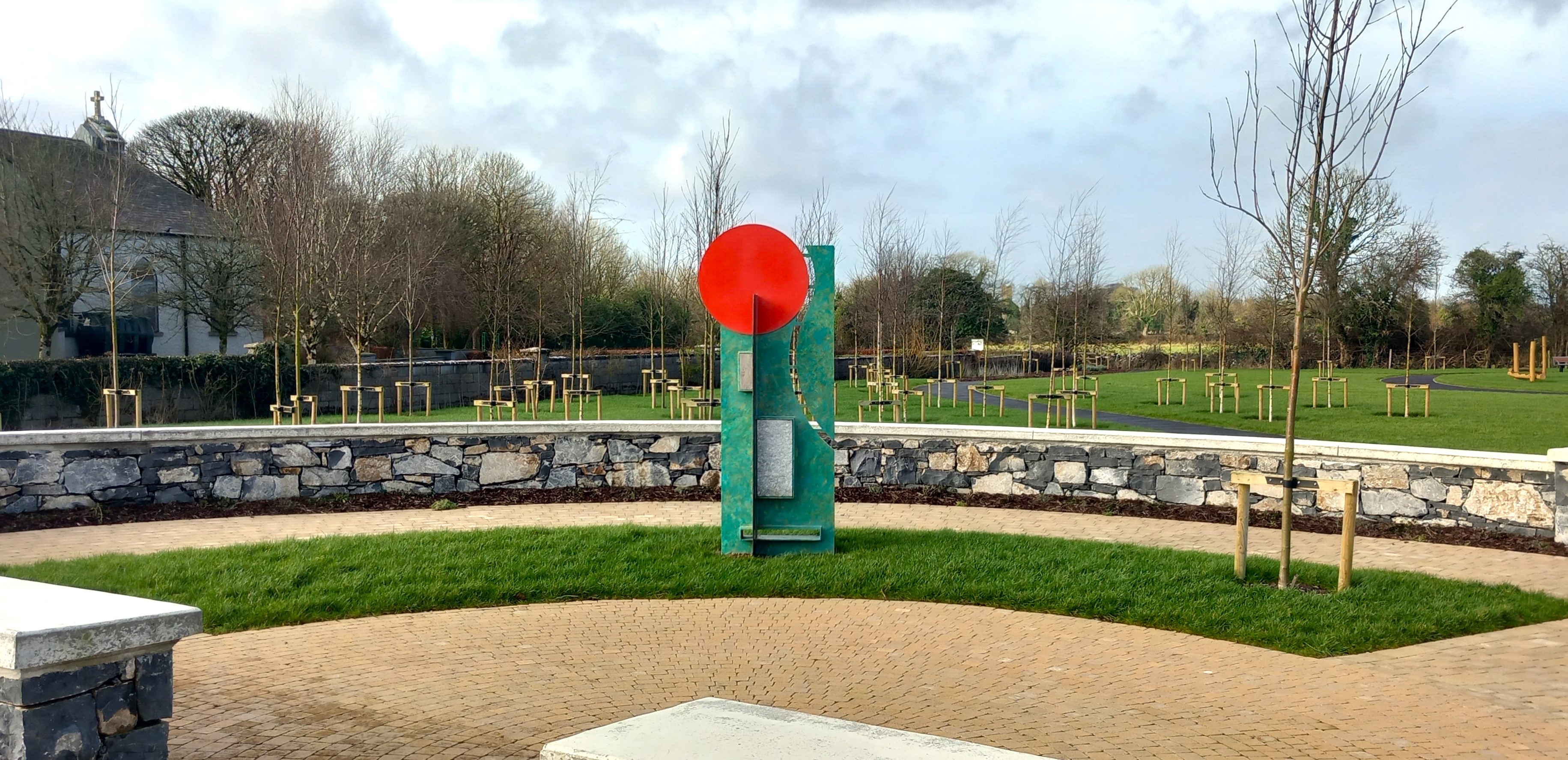 Circle of life public art by Paul Harrison