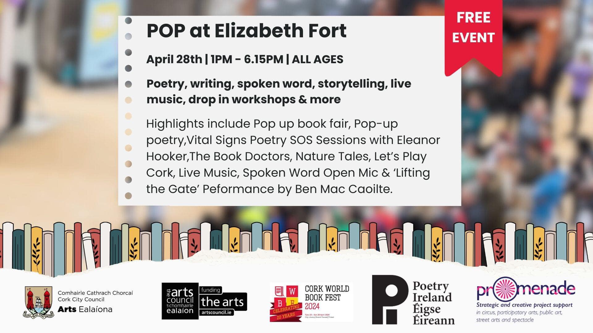 Elizabeth-fort-cork-pop-event