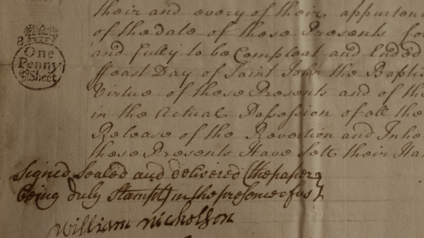 Undated Indenture Indenture outlining an agreement between parties